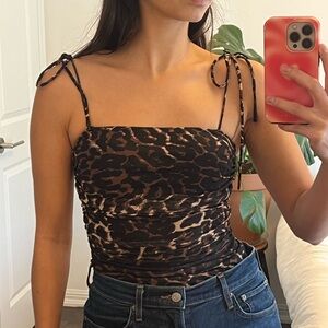 Princess Polly Leopard Bodysuit